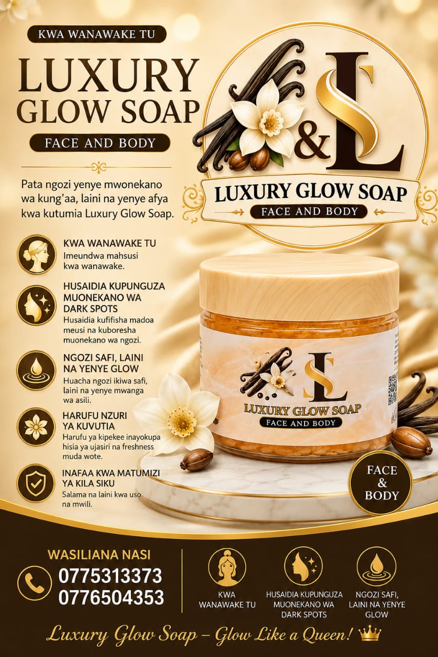 Mambosiri Luxury Glow Soap Original Packaging